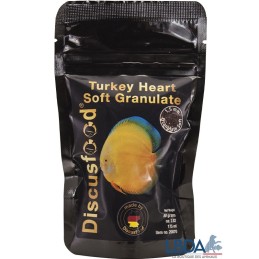 DISCUSFOOD Turkey Heart Granulate Soft 80gr - Ref 20070